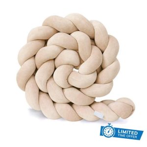 GYWZTJ Braided Cot Bumper