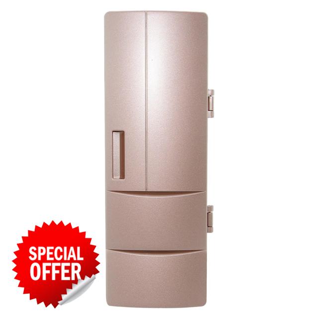 Sharplace Generic Car Refrigerator Portable Refrigerator Auto Interior Part Multifunctional USB Mini Fridge for Camping Food Drink