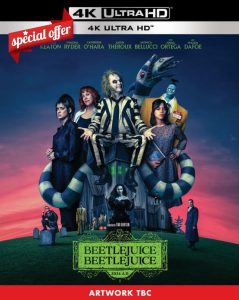 Beetlejuice Beetlejuice [4K Ultra HD] [2024] [Blu-ray] [Region Free]