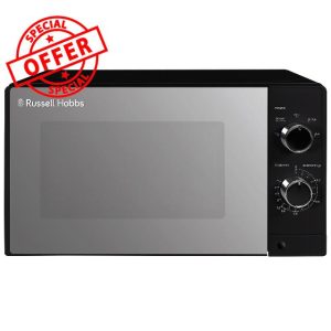 Russell Hobbs 20 Litre 800W Black Solo Manual Microwave