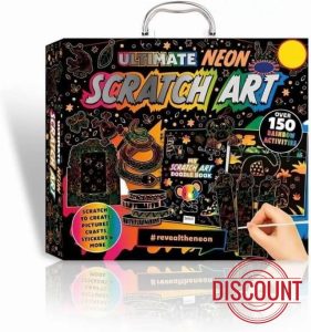 BONAFIDE Ultimate Neon Scratch Art