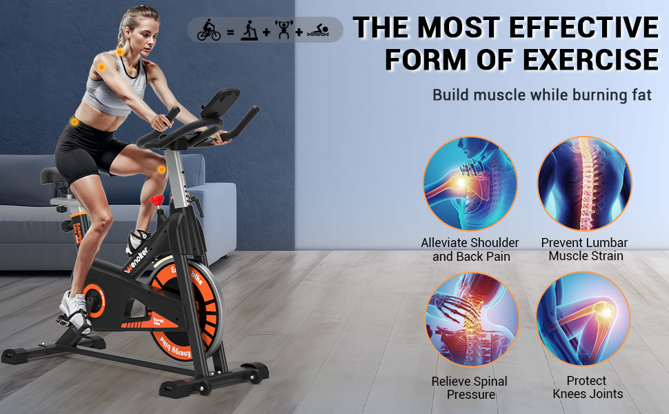 Wenoer Exercise Bike-4