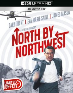 North by Northwest [4K Ultra HD] [1959] [Blu-ray] [Region Free]