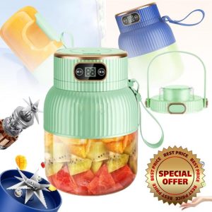 YULYOIE Multifunctional Portable Juicer Cup With Digital Display