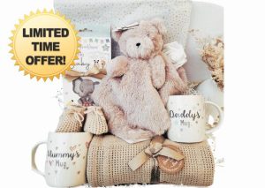 New Baby Gift Newborn Unisex hamper basket