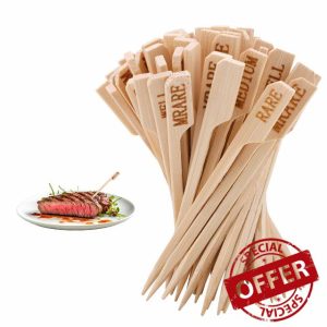 500pcs Steak Temperature Sticks