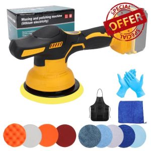 Cordless Buffer Polisher Compatible with Dewalt 20V Battery