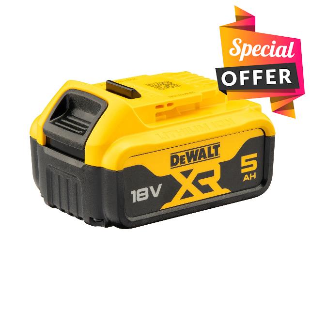 DEWALT DCB184 18V XR 5AH Battery