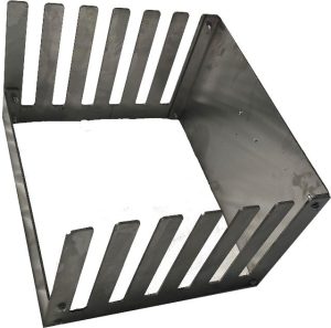 BBQ Plus Kamado Half Moon Accessory Holder Storage Rack (Stainless Steel)