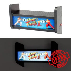 Grupo Erik Lamp - Arcade Machine Street Fighter Shelf | Wall Light