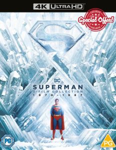 Superman I-IV Collection [4K Ultra HD] [1978-2006] [Blu-ray] [Region Free]