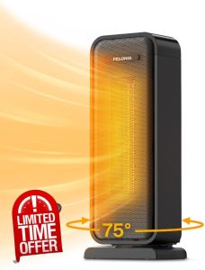 PELONIS Electric Space Heater 2000W with Remote Control