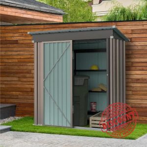 5x3 Foot Metal Garden Storage Shed