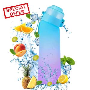 Water Bottle With 7 Flavour Pods 650ml | BPA Free