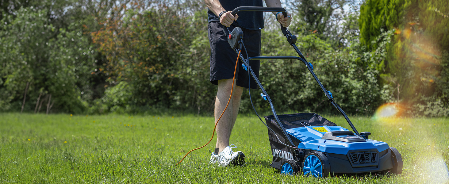 Hyundai Electric Lawn Scarifier and Aerator