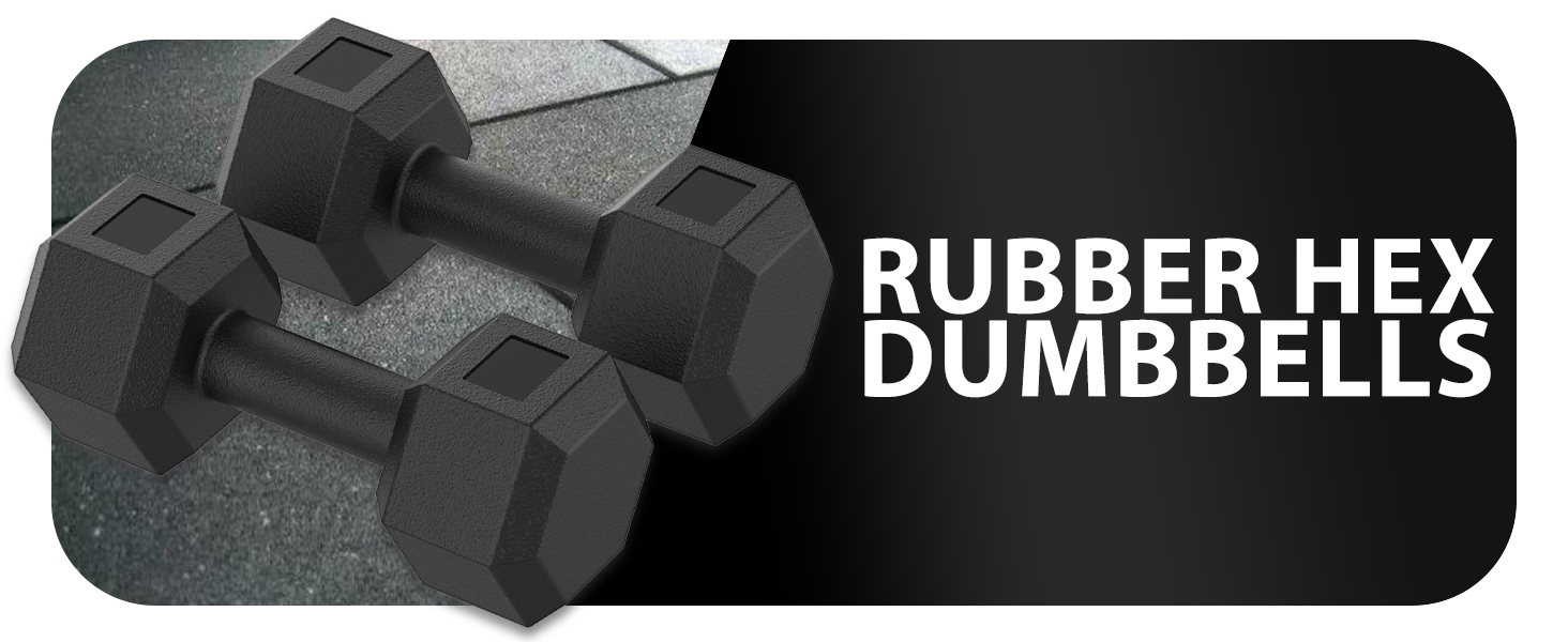 hex dumbbells set
