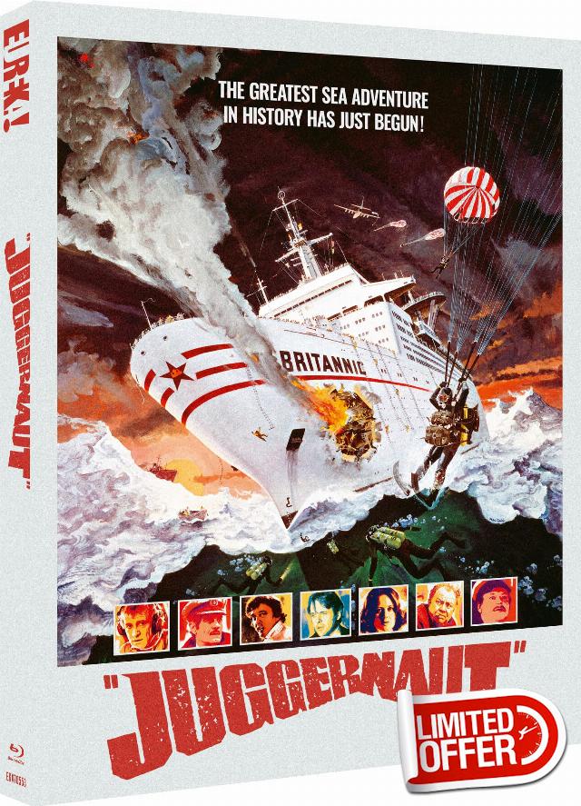 JUGGERNAUT (aka TERROR ON THE BRITANNIC) (Eureka Classics) Limited Edition Blu-ray