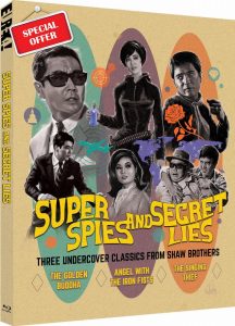 SUPER SPIES AND SECRET LIES: Three Undercover Classics from Shaw Brothers (Eureka Classics) Limited Edition Two-disc Blu-ray