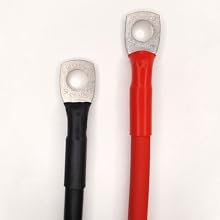 Black battery cable