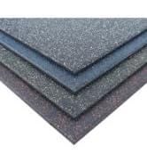 Cannons UK 2nd Edition Luna 50cm x 50cm x 30mm Heavy Duty Rubber Gym Mat Commercial Free Weight M...