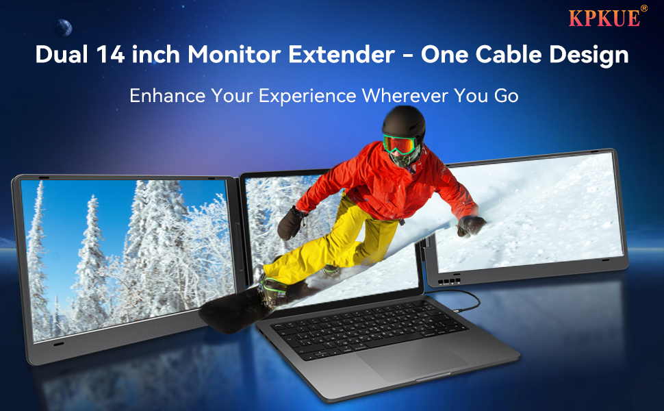 laptop screen extender monitor triple monitor double screen monitor for laptop