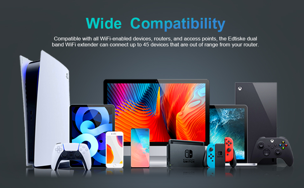 High Speed and High range coverage to boost the wireless coverage in all WLAN networks