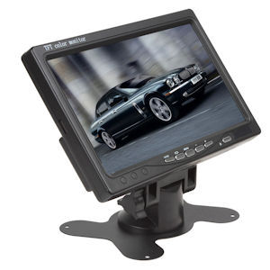 Dual Clip On Mirror Monitor