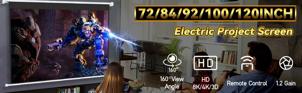 electric projector screen