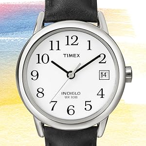 Timex Easy Reader, rose gold, womens, pink strap
