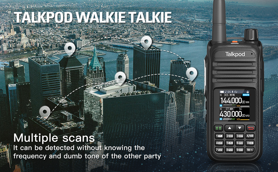 Talkpod walkie talkie