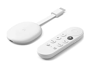 Chromecast w Google TV 4K Snow