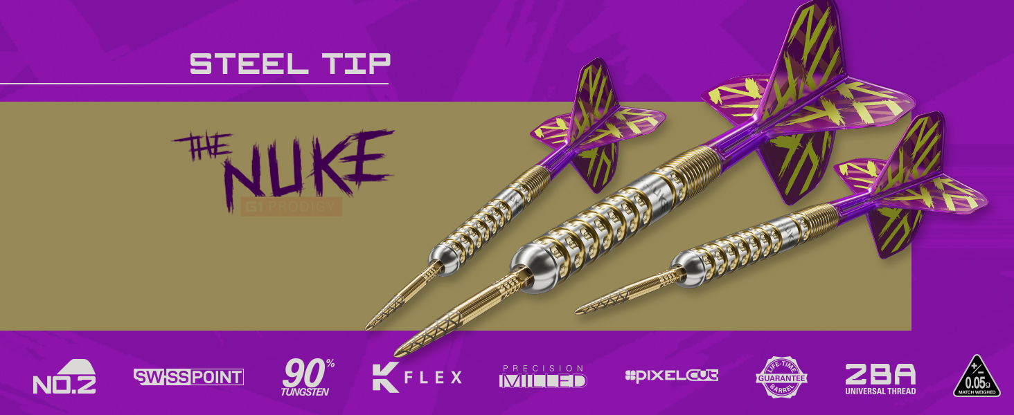 luke littler g1 prodigy steel tip darts
