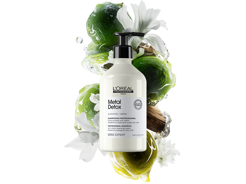 Metal Detox shampoo for coloured and damaged hair