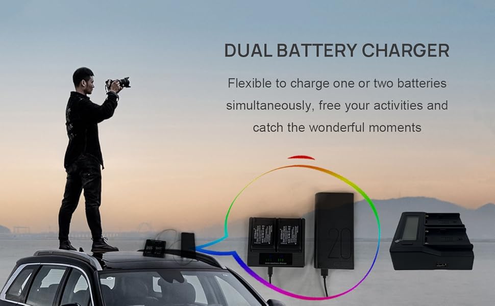 LCD charger keep you free
