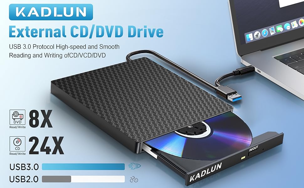 External DVD CD Drive