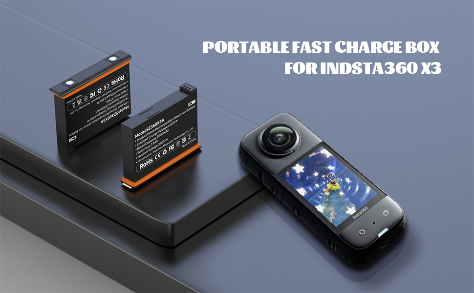 Insta360 X3 battery
