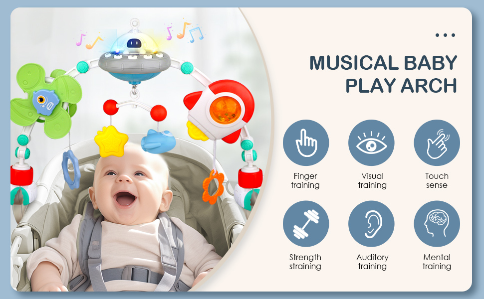 pram toys for babies 0-6 months
