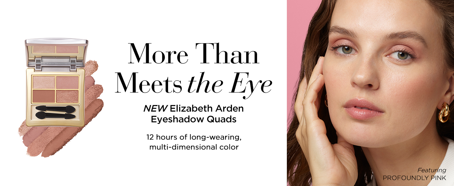 elizabeth arden, makeup, colour, eyeshadow, eyes, eyeshadow quad, eyeshadow palette, satin finish