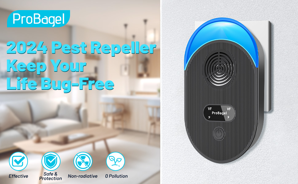 ultrasonic pest repeller quickest way to get rid of mice, Rats, Mosquitoes, Spider