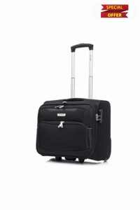 Skylark Lightweight Laptop Bag with Quick-Rolling Wheels and Easy-Access Front Pocket - fits Laptops up to 16 inch (40 cm)