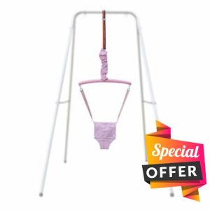 Baby Jumper - 10cm Baby Door Bouncer | Baby Door Jumpers | Door Jumper with Stand | Jumper with Safety Chair | Baby Swing Baby Door Jumper Bouncer | Doorway Jumper for Baby 6 to 24 Months