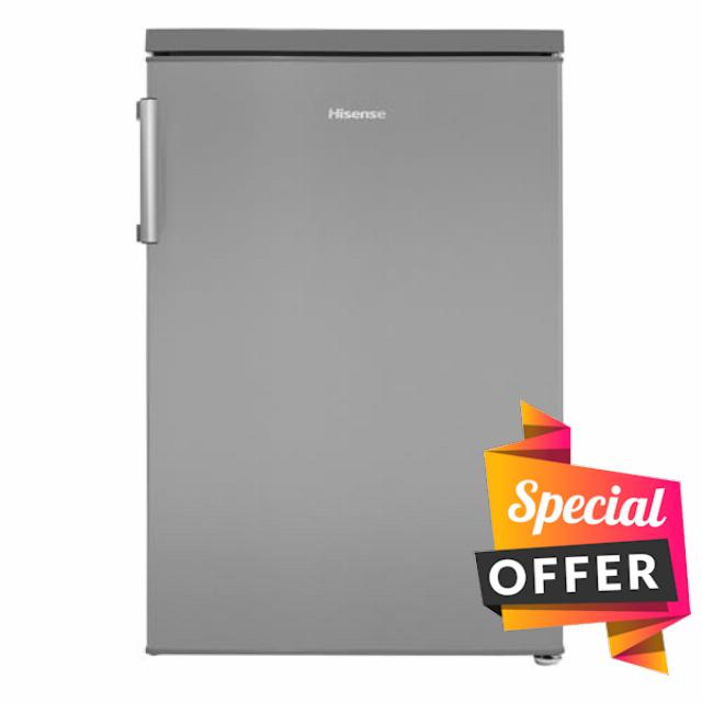 Hisense RL170D4BCE 133L Under Counter Larder Fridge with LED Lighting 56 × 84.5 × 57.5 cm (W×H×D)