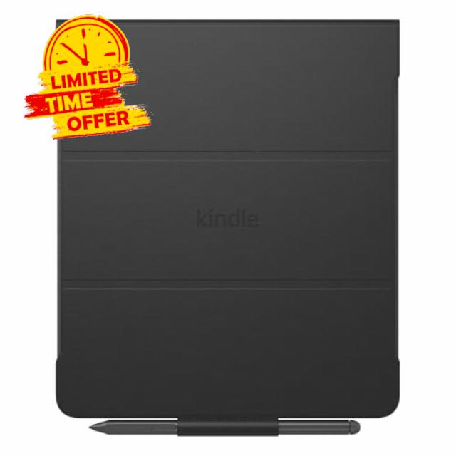 New Amazon Kindle Scribe Leather Folio Cover with Magnetic Attach