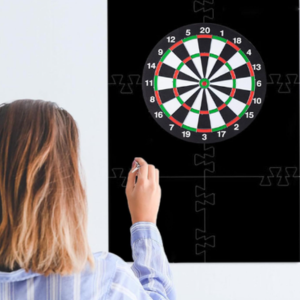 Spliced Dart Board Wall Protector