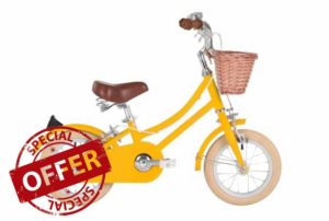 Bobbin Gingersnap Children's Bicycle 12" Wheel (Yellow)