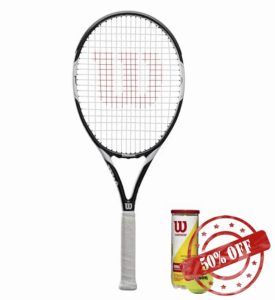 Wilson Federer Team 105 Graphite Tennis Racket (Bundles Available)
