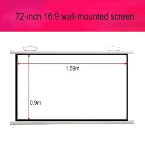 Movie Projection Screen HD 16: 9/4:3