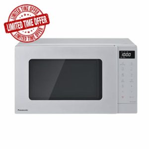 Panasonic NN-GT23QMBPQ 20L Grill Microwave Oven with Glass Tray & Wire Rack