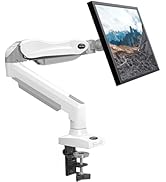 HUANUO Dual Monitor Stand for 27 24 32 22 14 25 inches Screen, Monitor Mount Easy Adjustable, Mon...