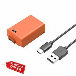 SMALLRIG EN-EL25 Battery 1250mAh USB-C Replacement Battery for Nikon Z30 / Z50 / Z fc